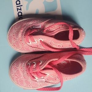 Pink Hello Kitty Vans Toddler size 5